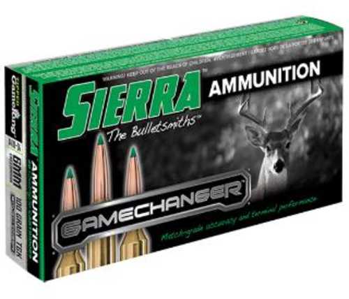 6mm Creedmoor 20 Rounds Ammunition Sierra 100 Grain Tipped Hollow Point